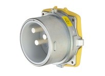 Meltric 37-28165 DS200 INLET METAL SIZE 6 TYPE 4X 1P+N+G 200 A 120 VAC 60 Hz NO AUX