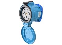 Meltric 37-34560 DS7c RECEPTACLE METAL BLUE SIZE 4 | YarinInd