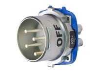 Meltric 37-38531 DS7c Inlet Metal Blue Size 4 | High-Quality Industrial Supplies