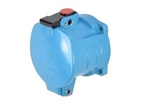 Meltric 37-64043-843 DS60 Receptacle Metal Blue Size 4 | Industrial Supply