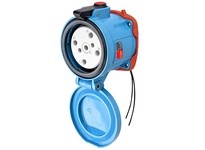 Meltric 37-64047-972 DS60 Receptacle Metal Blue Size 4 | Industrial Supplies