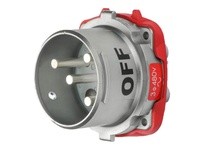 Meltric 37-68043 DS60 Inlet Metal Size 4 Type 4X IP69 | Industrial Supplies