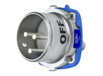 Meltric 37-68162 DS60 INLET METAL SIZE 4 TYPE 4X IP69 | Industrial Solutions