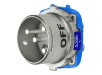 Meltric 37-68163 DS60 INLET METAL SIZE 4 TYPE 4X IP69 | Industrial Supplies