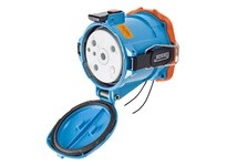 Meltric 37-94073-262 DS100 RECEPTACLE METAL BLUE SIZE 5 TYPE 4X IP 69 3P+G 100 A 250 VAC 60 Hz +2 AUX