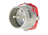 Meltric 37-98046 DS100 INLET METAL SIZE 5 TYPE 4X IP 69 2P+N+G 100 A 277/480 VAC 60 Hz NO AUX