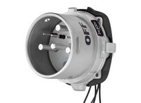 Meltric 37-98143-264 DS100 INLET METAL SIZE 5 TYPE 4X IP 69 3P+G 100 A 600 VAC 60 Hz +4 AUX