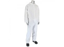 3700/L PosiWear UB White Coverall Basic White L | YarinInd