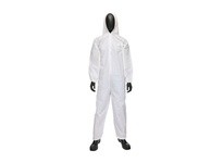 3706/M PosiWear UB White Coverall Hood Elastic Wrist & Ankle | Durable Protection