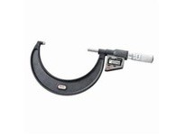 Starrett 3732MEXFL-125 LCD Outside Micrometer, Friction Thimble, Carbide Anvil, 0.001mm Res., 100-125mm RangeLCD Outside Microme