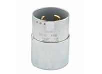 Cooper Eaton 3765 Plug 50A 600VAC/250VDC 3P4W H/L Armored