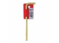 Bondhus 38068 6mm GoldGuard Plated Ball End L-Wrench | Durable Tools