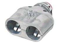 Bridgeport 3838ASP 3/8" Insulated Boule Barrel Duplex Connector | Industrial Supplies