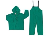MCR 3882X6 Dominator .42mm PVC/Nylon/PVC Suit 2 PC GREEN | Durable Workwear