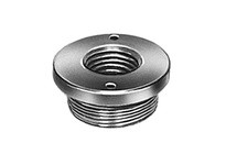 Vikan 38855 Brush Scrub Round Stiff 5" PP/PBT White