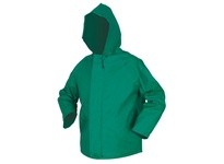 MCR 388JHX2 Dominator .42mm PVC/Nylon/PVC Jacket W/Att Hood GREEN