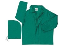 MCR 388JM Dominator .42mm PVC/Nylon/PVC Jacket W/Detach Hood GREEN