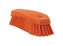 Vikan 38907 Brush Scrub Stiff 8" PP/PBT Orange