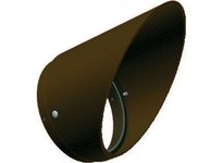 Orbit 38V-BK OPT VISOR FOR PAR38 BULLET W/ GLASS - BLACK