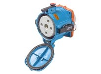 Meltric 39-24037-K07-NC DR250 Receptacle Metal Blue | Industrial Supplies