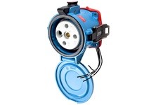 Meltric 39-24243-K04-174 DR250 Receptacle Metal Blue Size 6 | Industrial Supplies