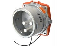 Meltric 39-28032-K07-972 DR250 INLET METAL SIZE 6 TYPE 4X 2P+G 250 A 250 VAC 60 Hz +2 AUX