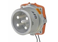 Meltric 39-28037-K07-972 DR250 INLET METAL SIZE 6 TYPE 4X 3P+N+G 250 A 125/250 VAC 60 Hz +2 AUX