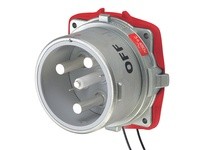 Meltric 39-28243-K04-972-A155 DR250 INLET METAL SIZE 6 TYPE 4X 3P+G 250A 480VAC | Industrial Supplies