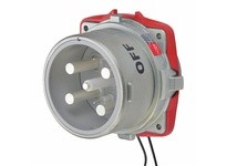 Meltric 39-28247-K04-972 DR250 INLET METAL SIZE 6 TYPE 4X 3P+N+G 250 A 277/480 VAC 60 Hz +2 AUX