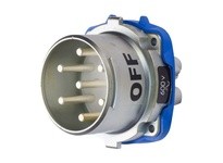 Meltric 39-38961 DR7c INLET METAL SIZE 4 IP 66/67/69 6P+G 50A | YarinInd