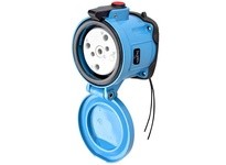 Meltric 39-64183-K14-972 DR100 Receptacle Metal Blue Size 4 | Industrial Supplies