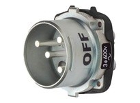 Meltric 39-68183-K14 DR100 INLET METAL SIZE 4 TYPE 4X IP 69 3P+G 100 A 600 VAC 60 Hz NO AUX