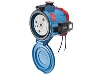 Meltric 39-94243-K04-262-375 DR150 RECEPTACLE METAL BLUE SIZE 5 TYPE 4X IP 69 3P+G 150 A 480 VAC 60 Hz +2 AUX MUSHROOM PAWL