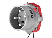 Meltric 39-98247-K04-262 DR150 INLET METAL SIZE 5 TYPE 4X IP 69 3P+N+G 150 A 277/480 VAC 60 Hz +2 AUX