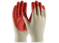 39-C121/L Cotton/Polyester Seamless Knit Red Latex Smooth Grip | Econ Grade