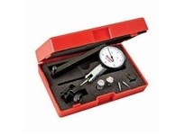 Starrett 3909AC Dial Test Indicator with Dovetail, .030" Range, 0-15-0 1-9/16" Dial Face, .0005" Graduations, with Accessories, 