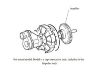 ALEMITE 393802-87 IMPELLER R90 TURNED D.98