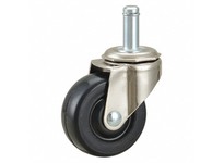 3A785 32007 Friction-Ring Stem Caster 2 in Wheel Dia. 75 lb Load Rating