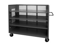 Durham 3ST-EX3060-3AS-95 3 SIDED TRK EXP MTL30X60 3 ADJ SH #95 GRAY