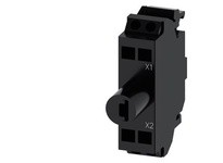 Siemens 3SU1 401-2BB60-3AA0 LED Module With Integrated LED 24 V AC/DC White Spring Loaded Terminal For Floor Mounting