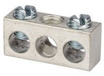 NSI 4-14(32) Aluminum Multiple Connector 4-14 AWG 3 Holes 2 Circuits | High-Quality Industrial Supplies