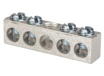 NSI 4-14(53) Aluminum Multiple Connector 4-14 AWG 5 Holes 4 Circuits | High-Quality Connectors