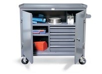 StrongHold 4-TC-242-4DB-SDC Modular Tool and Maintenance Cart | YarinInd