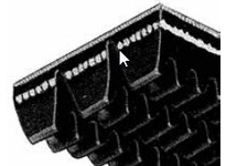 Gates 90994112 4/CX112 Tri-Power PowerBand BeltsStrands: 4Cross Section: CXSectional Top Width: 7/8"Total Top Width: 3 1/2"Depth