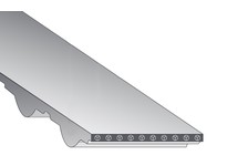 Bando 40-S2M-436UK 436 inch long 4 inch wide 1.4 inch high Timing Belt with 218 teeth