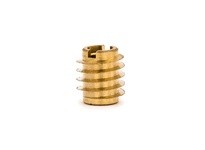 E-Z LOK 400-M3 Threaded Insert for Hard Wood - Brass | Pack of 10