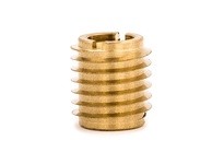 E-Z LOK 400-M5 Threaded Insert for Hard Wood - Brass - M5-0.8 Pack of 10