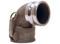 Dixon 400DA-90SS Type DA 90° Elbow Adapter x Coupler