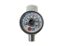 Coilhose 4012G 1/4" In-Line Flow Regulator w/ Gauge