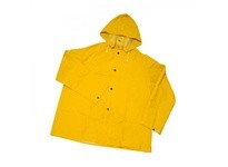 4036/XXXL West Chester 35mm PVC/Poly Rain Jacket Yellow | Durable Protection